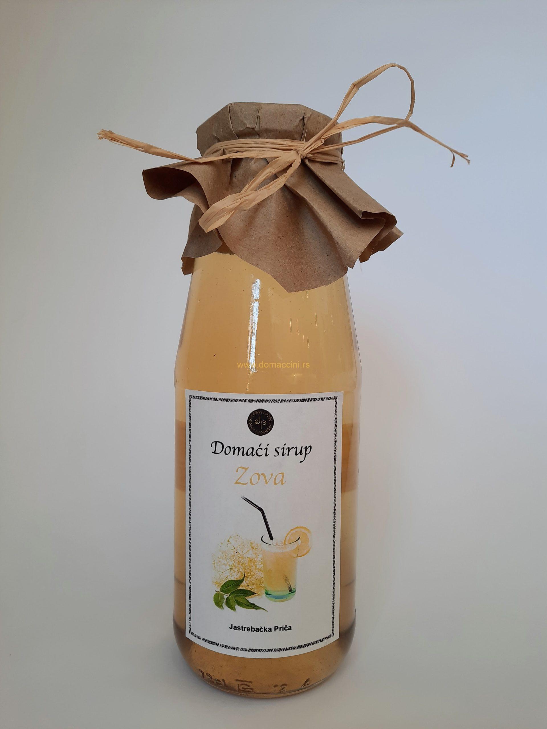 DOMAĆI SIRUP ZOVA-JASTEBAČKA PRIČA 0,5l DOMAĆI SIRUP ZOVA-JASTEBAČKA PRIČA 0,5l