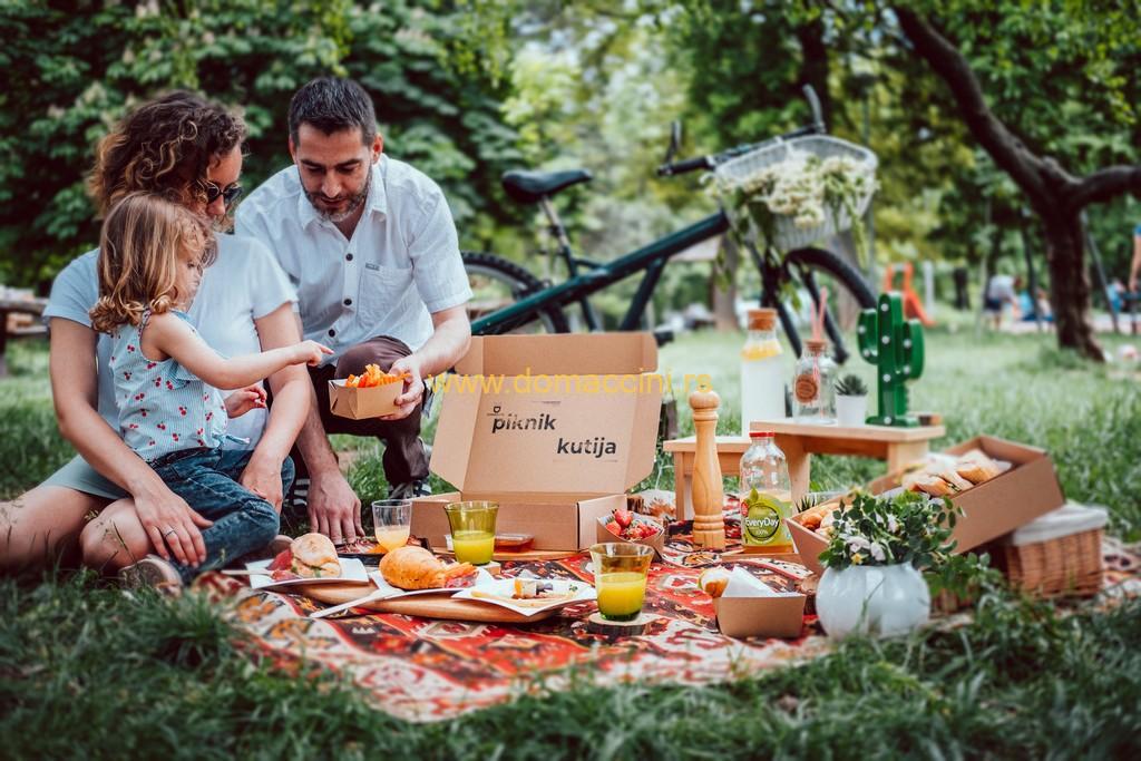 Piknik kutija porodicna, domaca hrana za porodicni izlet