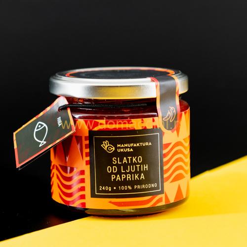 Slatko od ljutih paprika -Manufaktura ukusa 250g