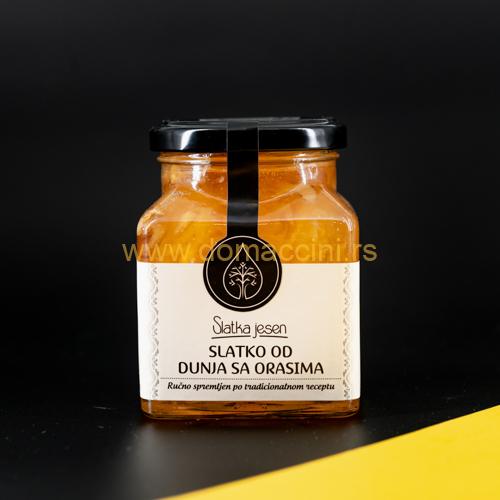 SLATKO OD DUNJA SA ORASIMA-SLATKA JESEN 400g