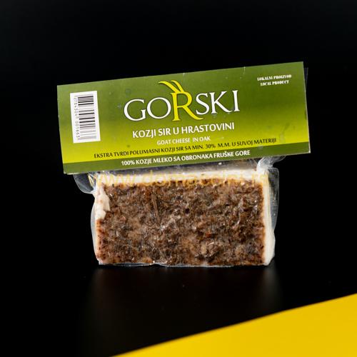 GORSKI kozji sir u hrastovoj kori 200G